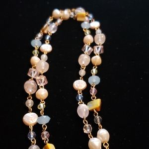 Cookie Lee jewelry 20" shell necklace